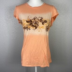 Women's Peach Graphic shirt XL Low‎ start
